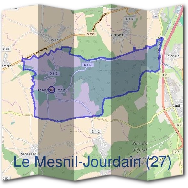 Mairie du Mesnil-Jourdain (27)
