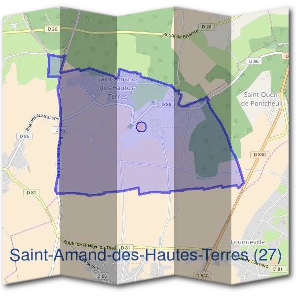 Mairie de Saint-Amand-des-Hautes-Terres (27)
