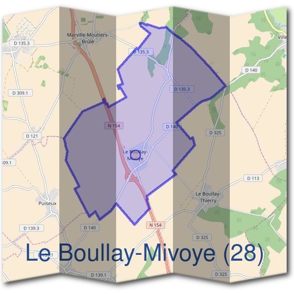 Mairie du Boullay-Mivoye (28)