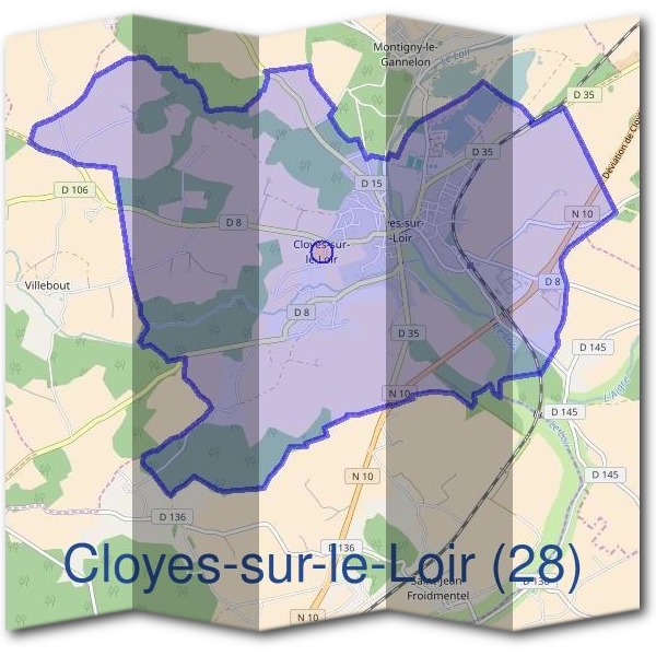 Mairie de Cloyes-sur-le-Loir (28)