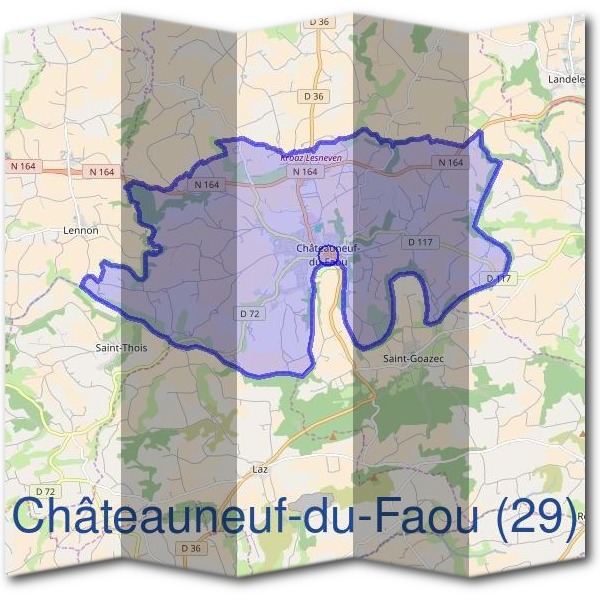 Mairie de Châteauneuf-du-Faou (29)