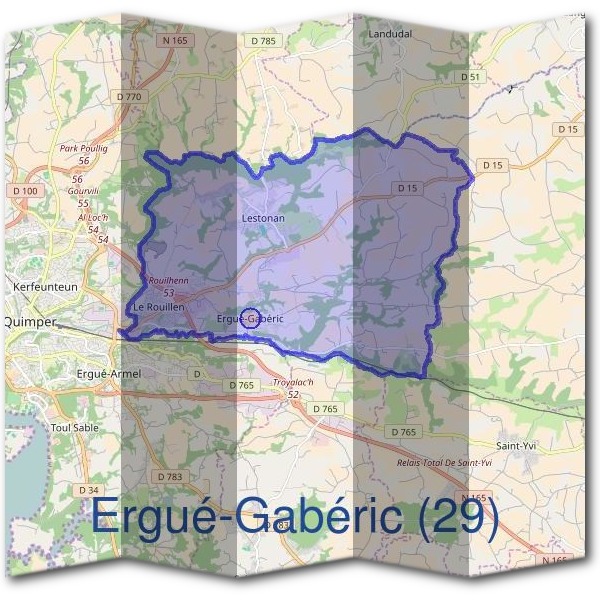 Mairie d'Ergué-Gabéric (29)
