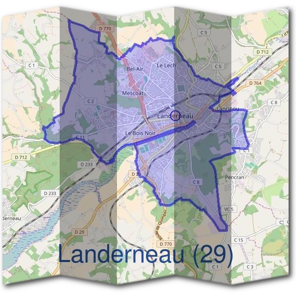 Mairie de Landerneau (29)