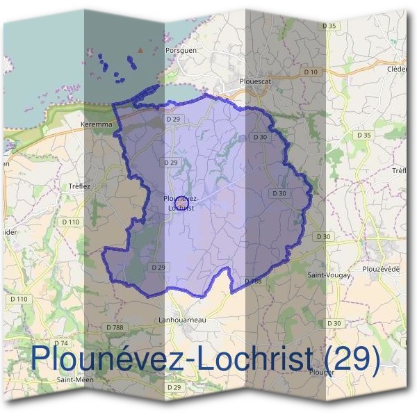 Mairie de Plounévez-Lochrist (29)