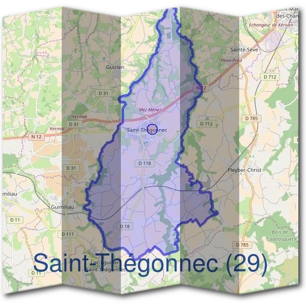 Mairie de Saint-Thégonnec (29)