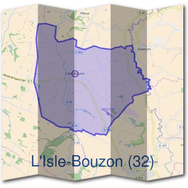 Mairie de L'Isle-Bouzon (32)
