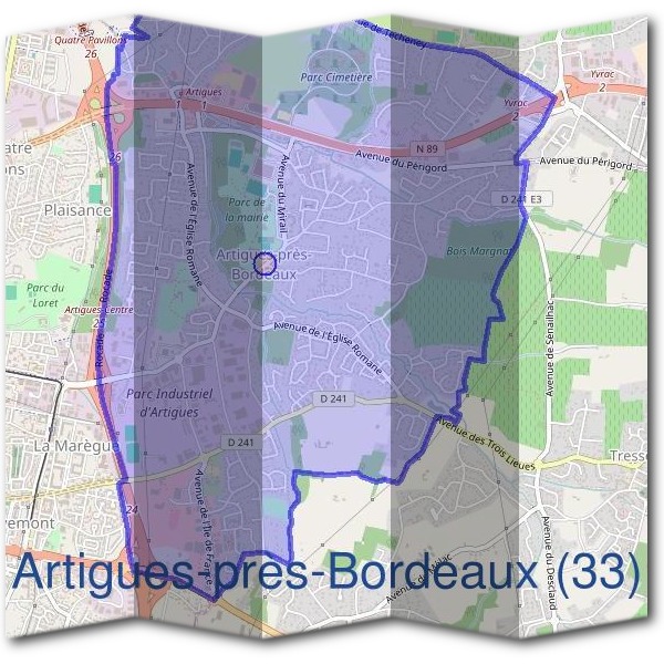 Mairie d'Artigues-près-Bordeaux (33)