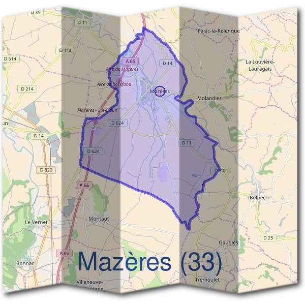 Mairie de Mazères (33)