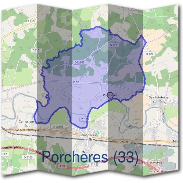 Mairie de Porchères (33)