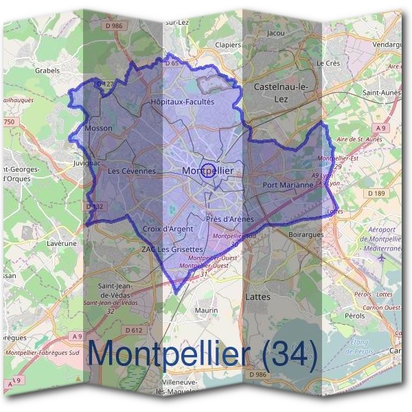 Mairie de Montpellier (34)