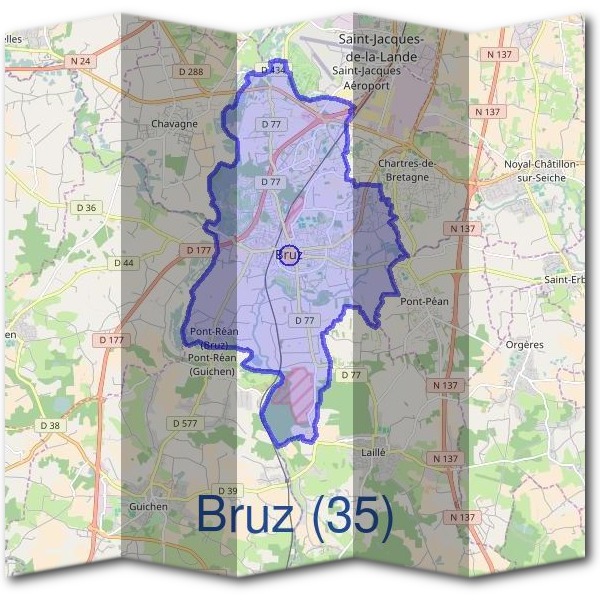 Mairie de Bruz (35)