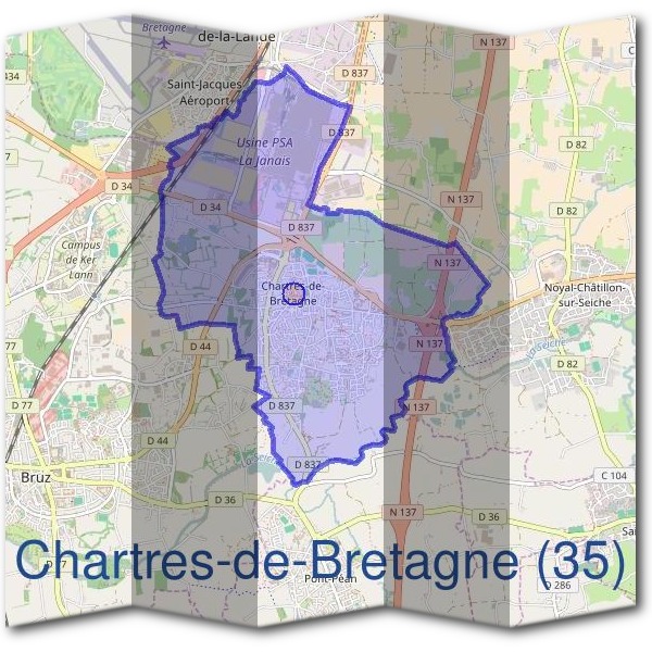 Mairie de Chartres-de-Bretagne (35)