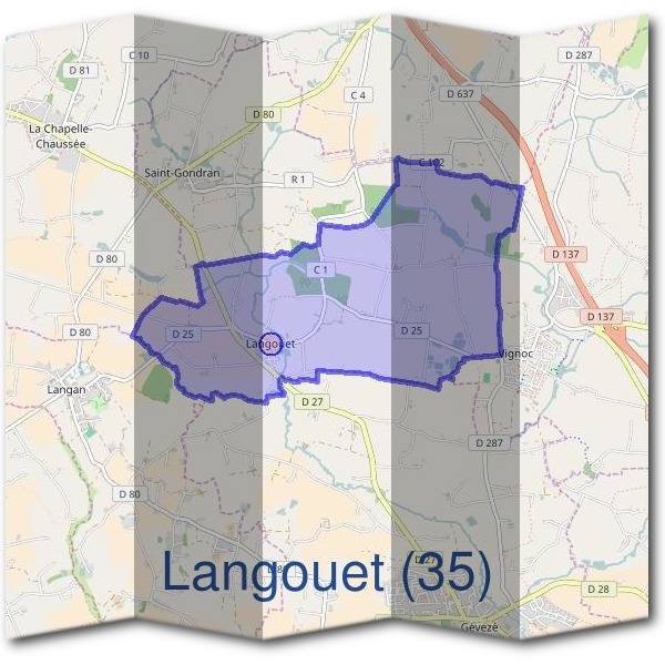 Mairie de Langouet (35)
