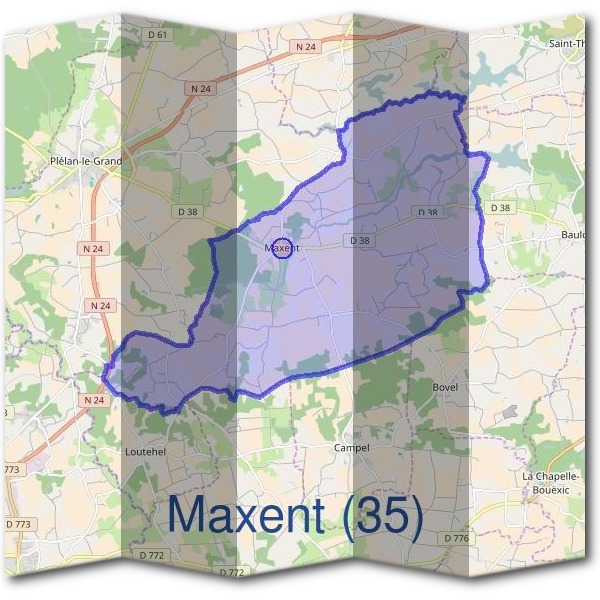 Mairie de Maxent (35)