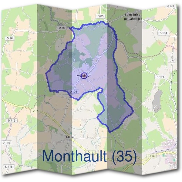 Mairie de Monthault (35)