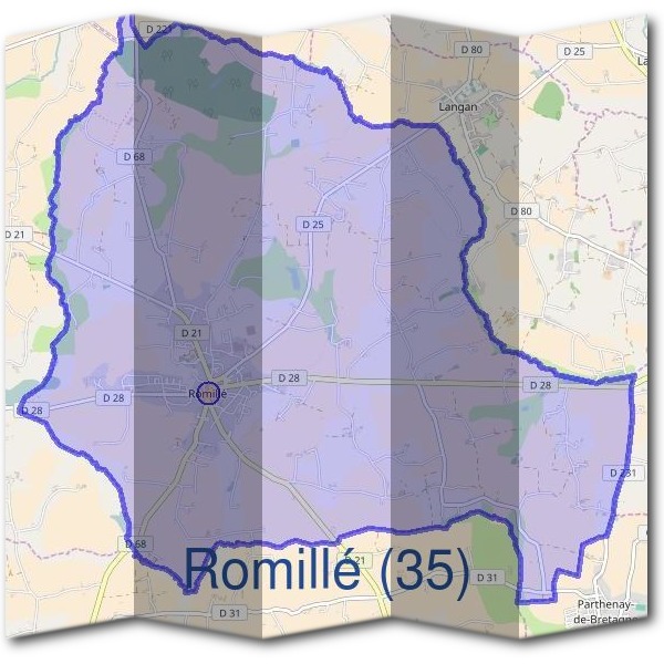 Mairie de Romillé (35)