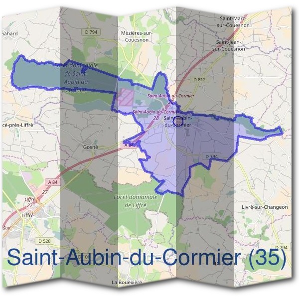 Mairie de Saint-Aubin-du-Cormier (35)