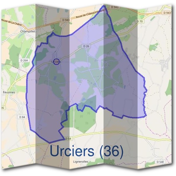 Mairie d'Urciers (36)