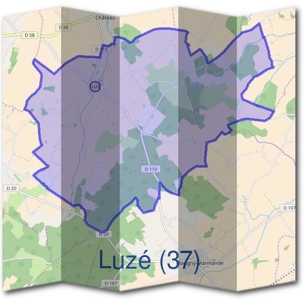 Mairie de Luzé (37)