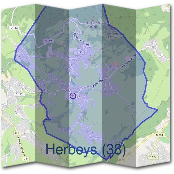 Mairie d'Herbeys (38)