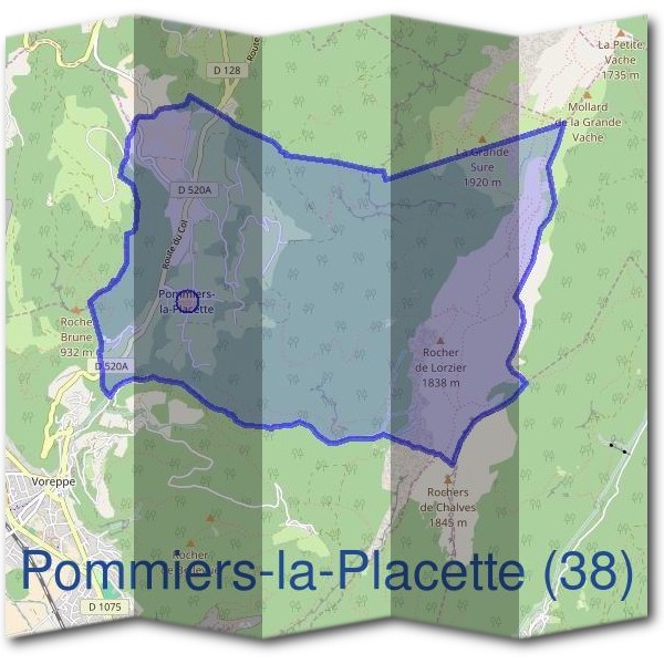 Mairie de Pommiers-la-Placette (38)
