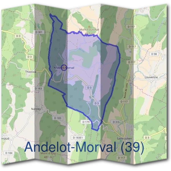 Mairie d'Andelot-Morval (39)