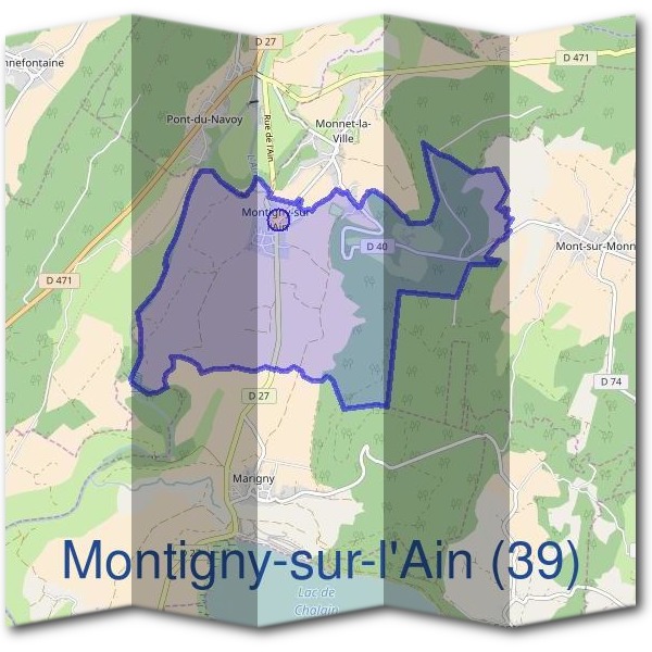 Mairie de Montigny-sur-l'Ain (39)