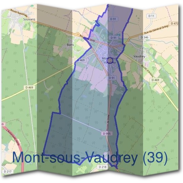 Mairie de Mont-sous-Vaudrey (39)