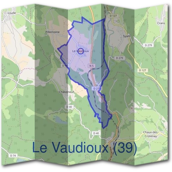 Mairie du Vaudioux (39)