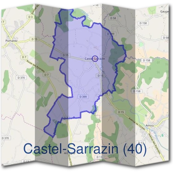 Mairie de Castel-Sarrazin (40)