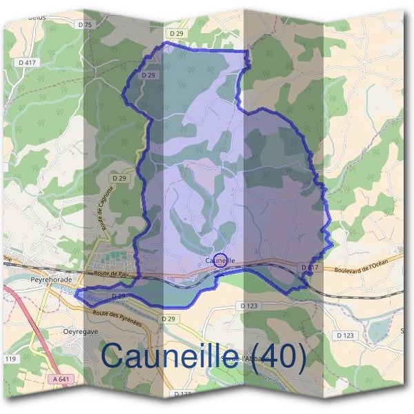 Mairie de Cauneille (40)