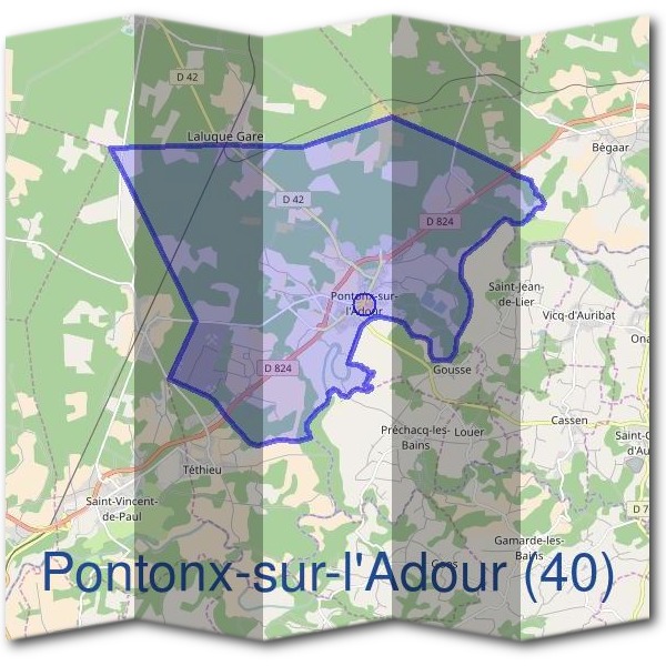 Mairie de Pontonx-sur-l'Adour (40)
