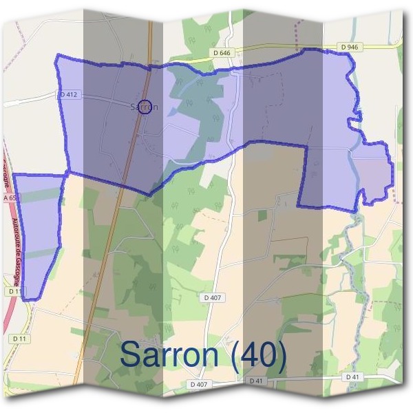 Mairie de Sarron (40)