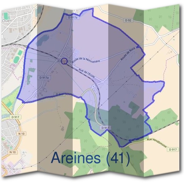 Mairie d'Areines (41)