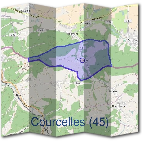 Mairie de Courcelles (45)