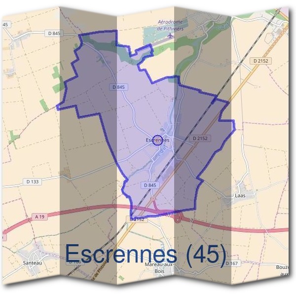 Mairie d'Escrennes (45)