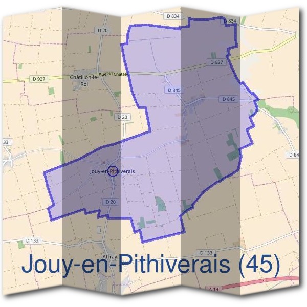 Mairie de Jouy-en-Pithiverais (45)