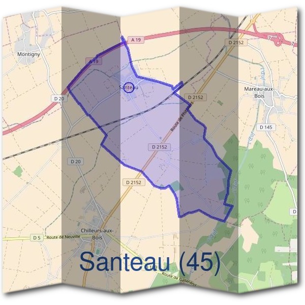 Mairie de Santeau (45)