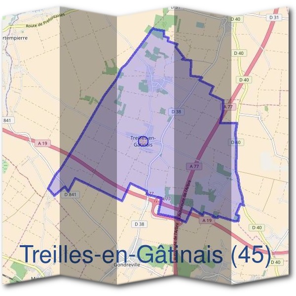 Mairie de Treilles-en-Gâtinais (45)