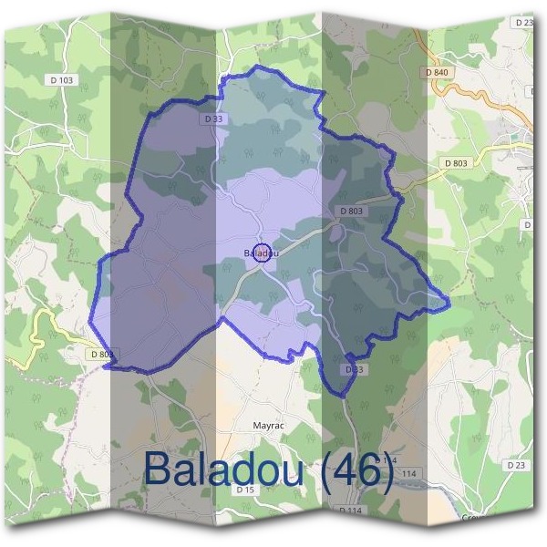 Mairie de Baladou (46)
