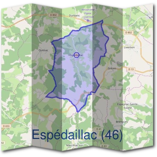 Mairie d'Espédaillac (46)