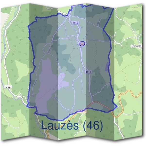 Mairie de Lauzès (46)