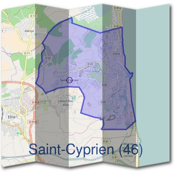 Mairie de Saint-Cyprien (46)