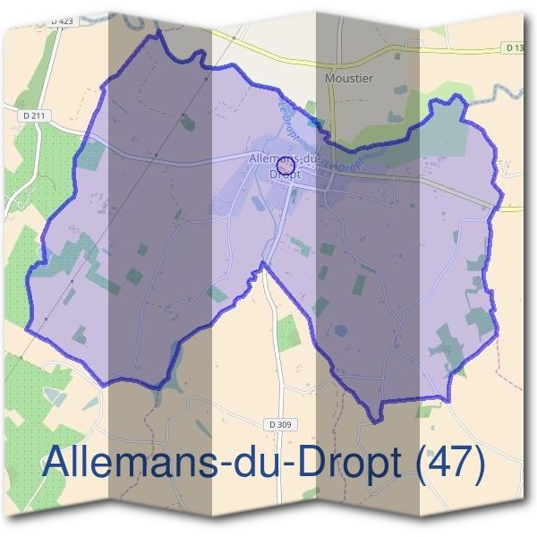 Mairie d'Allemans-du-Dropt (47)