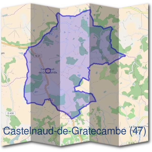 Mairie de Castelnaud-de-Gratecambe (47)