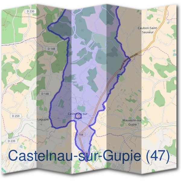 Mairie de Castelnau-sur-Gupie (47)