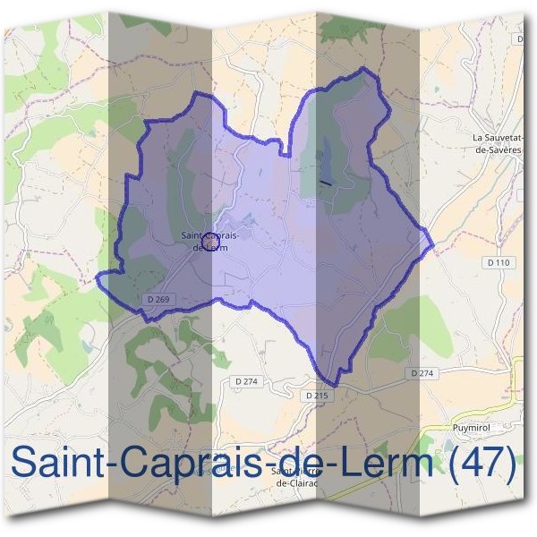 Mairie de Saint-Caprais-de-Lerm (47)