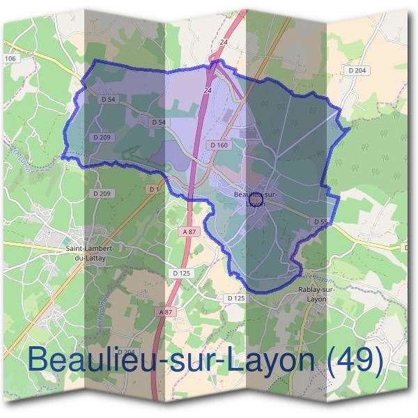 Mairie de Beaulieu-sur-Layon (49)