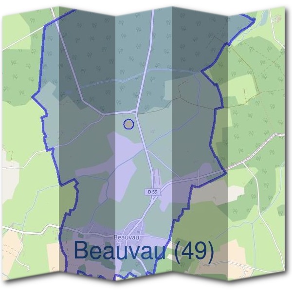 Mairie de Beauvau (49)