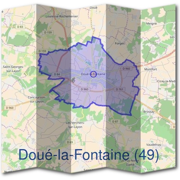 Mairie de Doué-la-Fontaine (49)